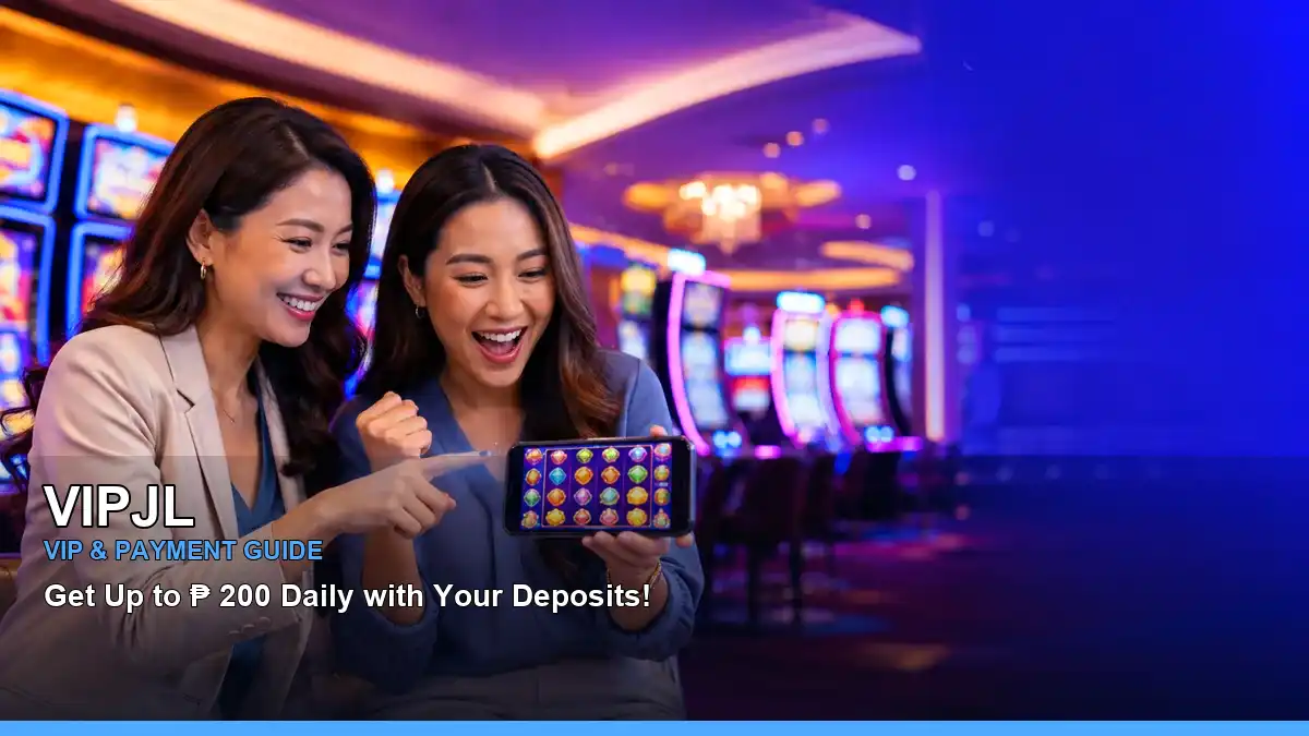 VIPJL mobile casino access for convenient play on supported devices