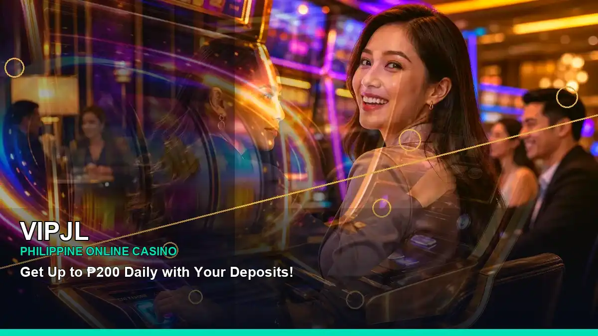 VIPJL VIP lounge rewards arranged in a dynamic left-diagonal layout for Philippine players